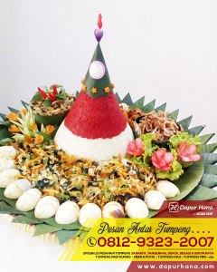 Pesan Tumpeng Merah Putih, Tumpeng HUT Kemerdekaan, Nasi Tumpeng 17 Agustus, Tumpeng Lomba